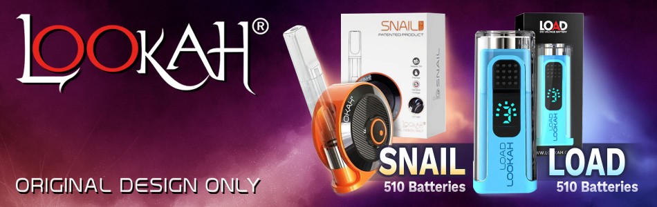 Lookah Snail and Load - 510 Batteries